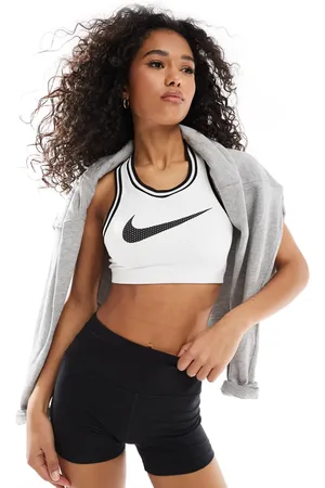 Nike Swoosh - sports-BH med let støtte i jersey