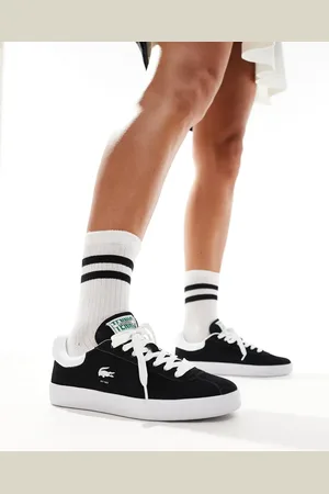 Lacoste Baseshort 223 - Sneakers i ruskind