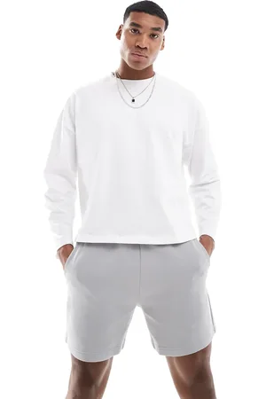 Hollister Grå shorts i sweatshirtmateriale