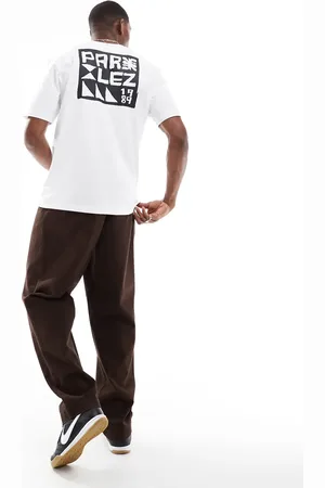 Parlez Maran - T-shirt med korte ærmer og logo og print på ryggen