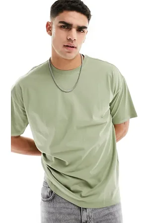 New Look Oversized T-shirt i lys kakigrøn