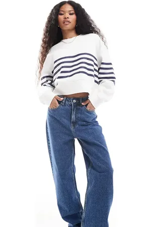 Bershka Petite - Autentiske mom-jeans