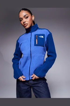 The North Face Yumiori - Blå fleece med fuld lynlås