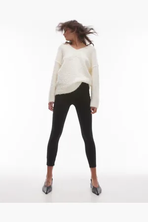 MANGO Sorte leggings i slim fit