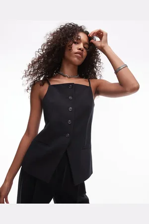 Topshop Vest med firkantet hals