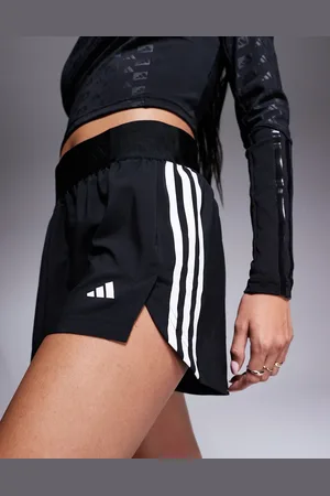 adidas Adidas Training - Hyperglam - Sorte vævede shorts