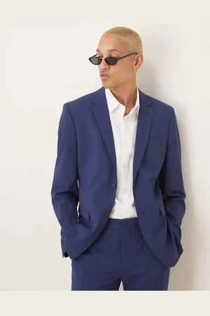 SELECTED Liam - Marineblå smal blazer
