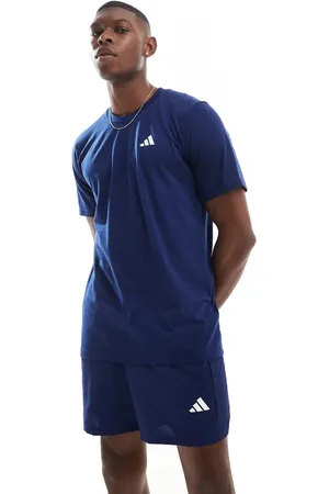 adidas Adidas Training - Essentials - Blå T-shirt
