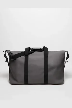 Rains 14200 - Unisex - Vandtæt weekend-duffelbag i grå