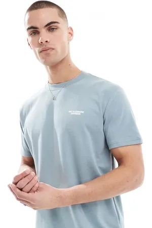 Hollister Grå og afkølende T-shirt med mikrologo og afslappet pasform
