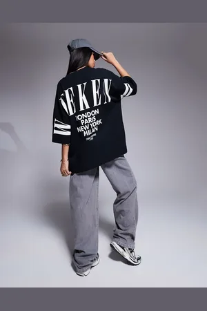 ASOS Weekend Collective - Icon - Oversized og T-shirt med stort logo på ryggen