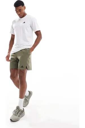 adidas Adidas Training - D4T - Olivenbrune shorts-Grøn