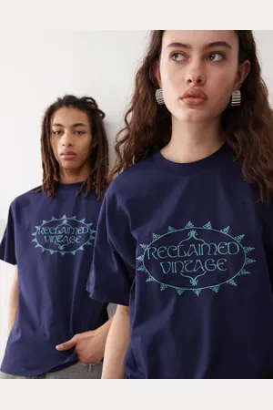 Reclaimed Og oversized unisex-T-shirt med broderi