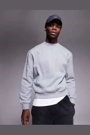 ASOS Premium - og oversized sweatshirt i kraftigt 400 gsm-stof og firkantet design