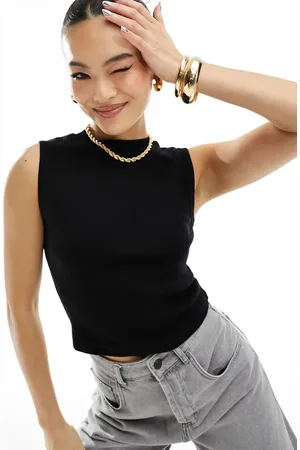 River Island Ribstrikket tanktop