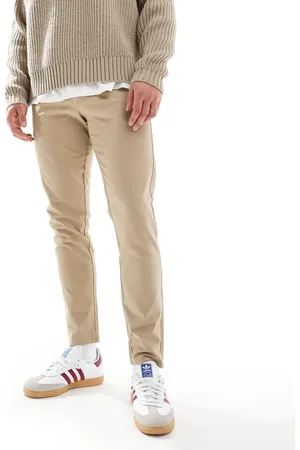JJ Beige slim-chinos-Neutral