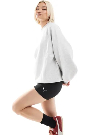 PUMA Essentials - Sorte 5-tommer-leggingsshorts med høj talje
