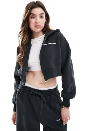 Good For Nothing Oversized crop-hættetrøje - Del af sæt