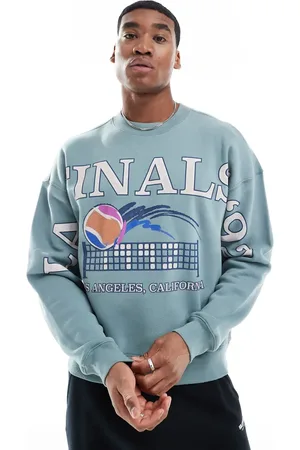 Hollister Sweatshirt-top med kvart lynlås og kontrasterende bånd