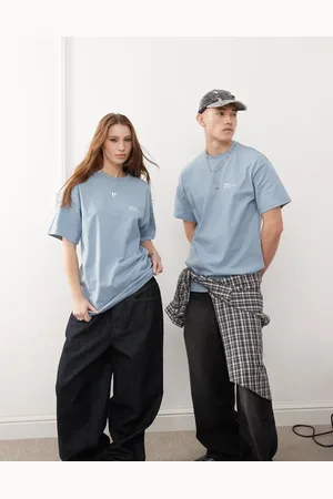 Dr Denim Dr. Denim - Trooper - Unisex - og afslappet T-shirt med logo på brystet