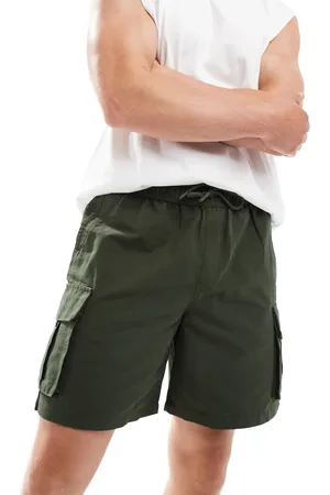 New Look Kakigrønne tech-shorts