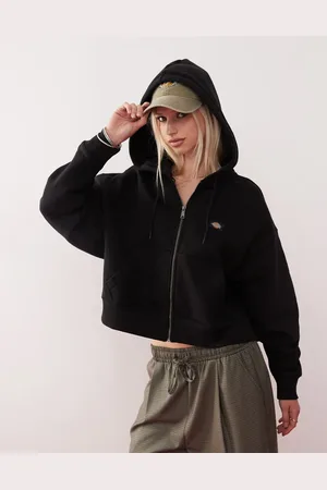 Dickies Oakport - Hættetrøje med lynlås i