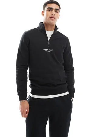 Only & Sons Curated - højhalset sweater med 1/4 lynlås