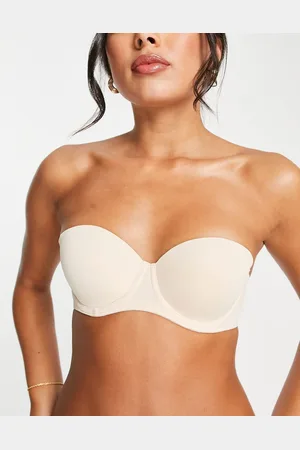 Dorina Stroppeløs strapless bandeau-BH fra Michelle-Neutral