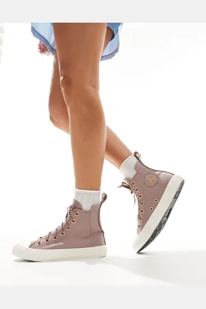 Converse Chuck Taylor - All Star Hi - Støvede lyserøde sneakers-Brun