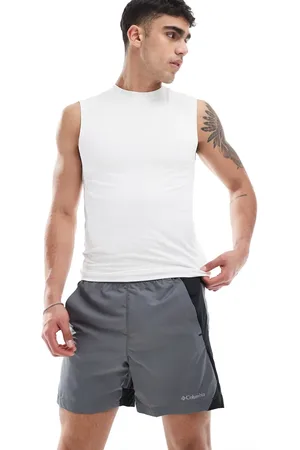 Columbia Three Pitch - Grå/sorte shorts