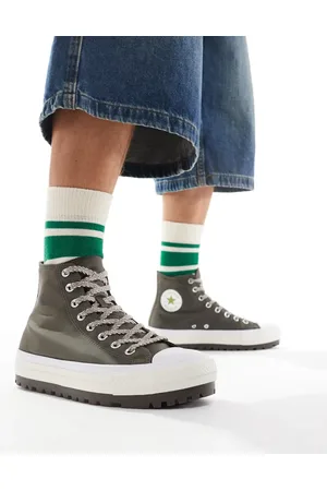 Converse Chuck Taylor - All Star Hi City Trek - Kakigrønne sneakers-Brun
