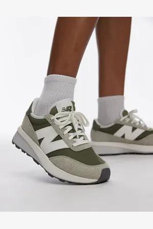 New Balance 370 Grønne sneakers fra