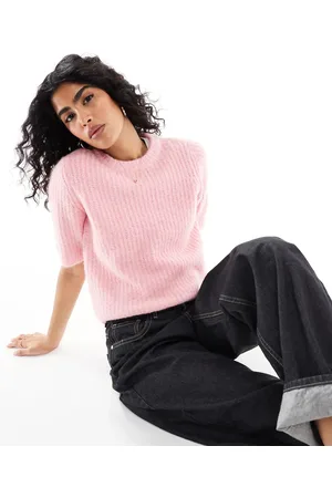 VERO MODA Chunky og T-shirt i ribstrik