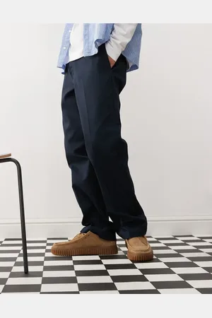 Dickies 874 - Marineblå arbejds-chinobukser med lige pasform