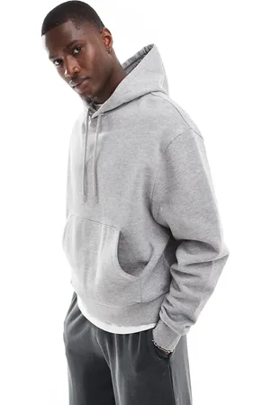 ASOS Essentials - Oversized og hættetrøje med firkantet pasform