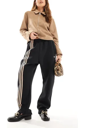 adidas Sorte oversized sweatpants med 3 striber