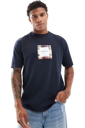 Marshall Artist House Check - T-shirt med firkantet logo