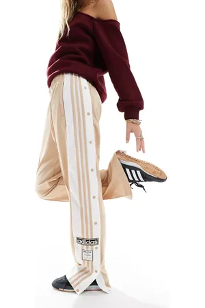 adidas Adibreak - Beige træningsbukser-Hvid