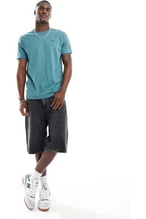 Hollister T-shirt med ikonlogo i lyseblå