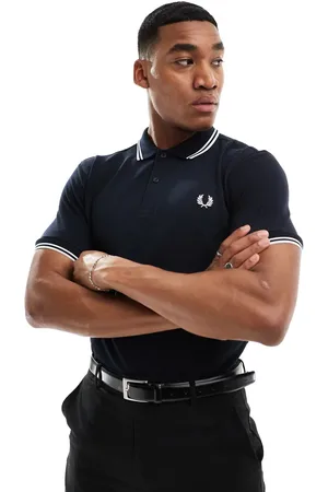 Fred Perry Polo med logo i
