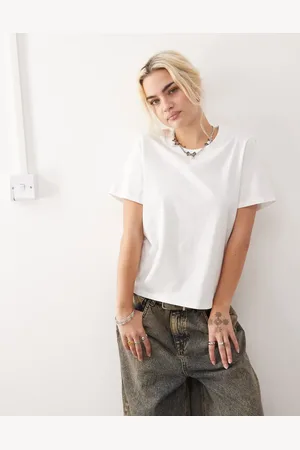 Monki T-shirt med korte ærmer