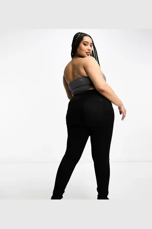 ONLY Augusta - Højtaljede skinny-jeans i