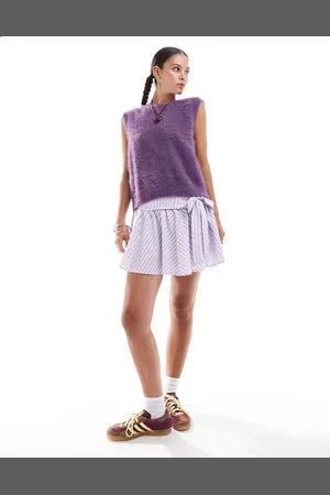 Vans Roger - Strikket vest i lilla