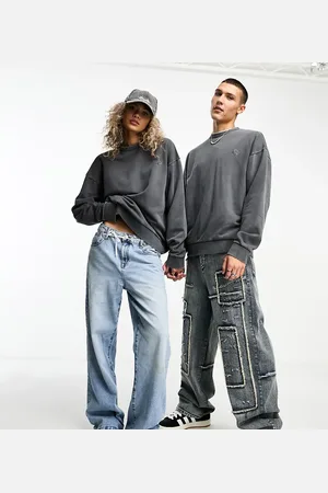 Reclaimed Unisex - Oversized sweatshirt i vasket