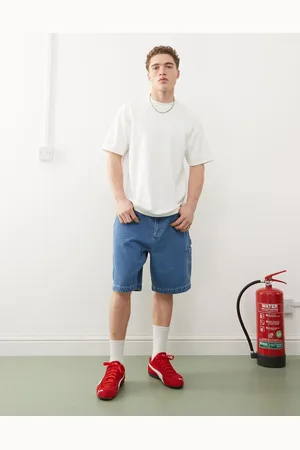 Santa Cruz Big - Blå tømrer-denimshorts
