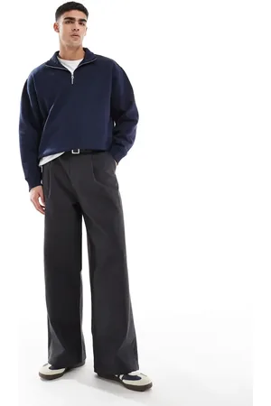 ASOS Og superposede chinos med plisseringer og bælte