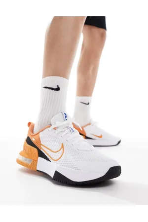 Nike Air Max Alpha 6 - Hvide og orange sneakers-Sort