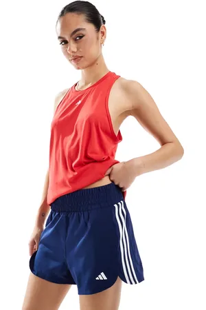 adidas Adidas Training - Pacer - højtaljede shorts