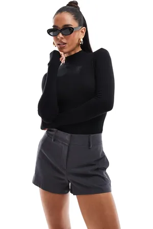 ASOS Bodystocking med lange ærmer og rullekrave