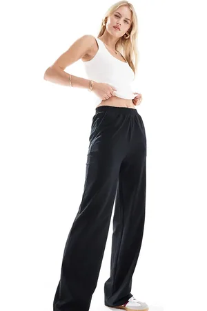 ASOS ASOS DESIGN Tall - Sorte joggingbukser med lige ben